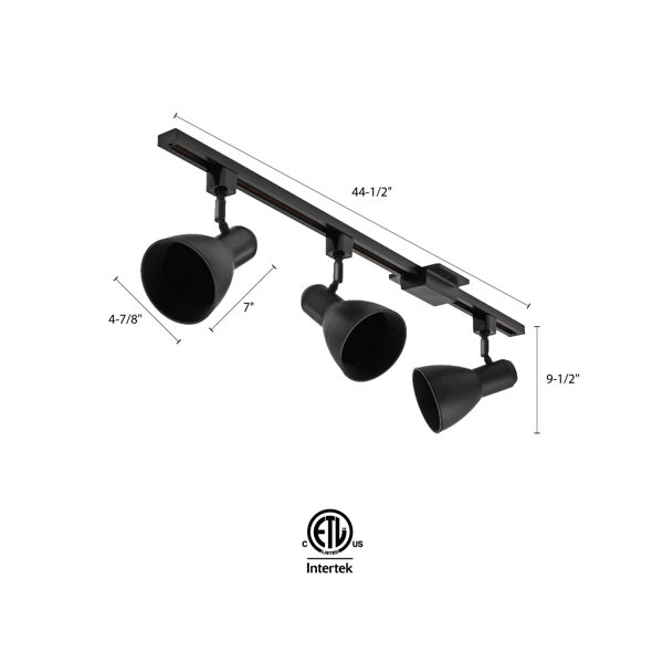 Lithonia Lighting Step Baffle 3Light Track Kit & Reviews Wayfair